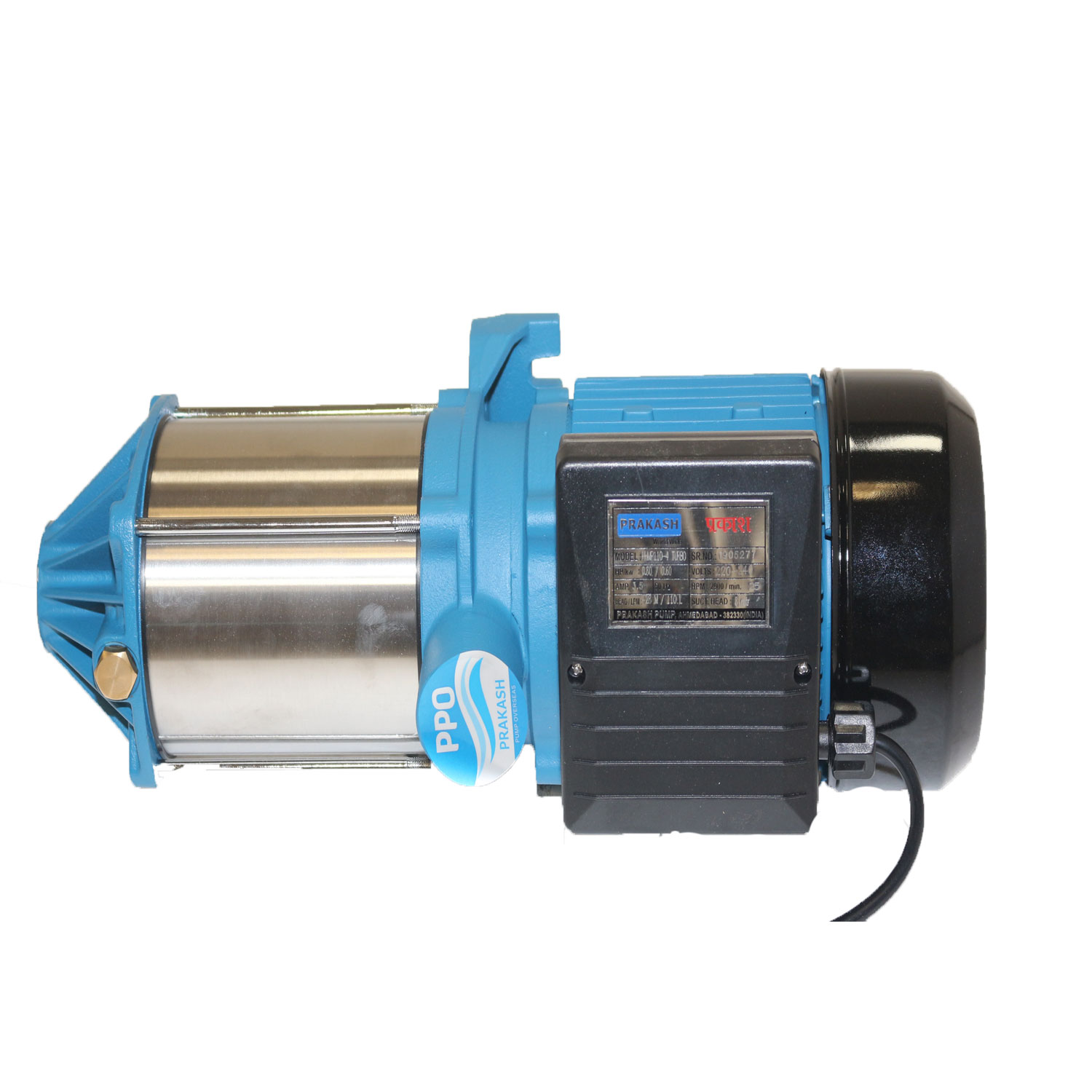 Prakash 0.8 HP Horizontal Multistage Pump PHMP110-4TURBO