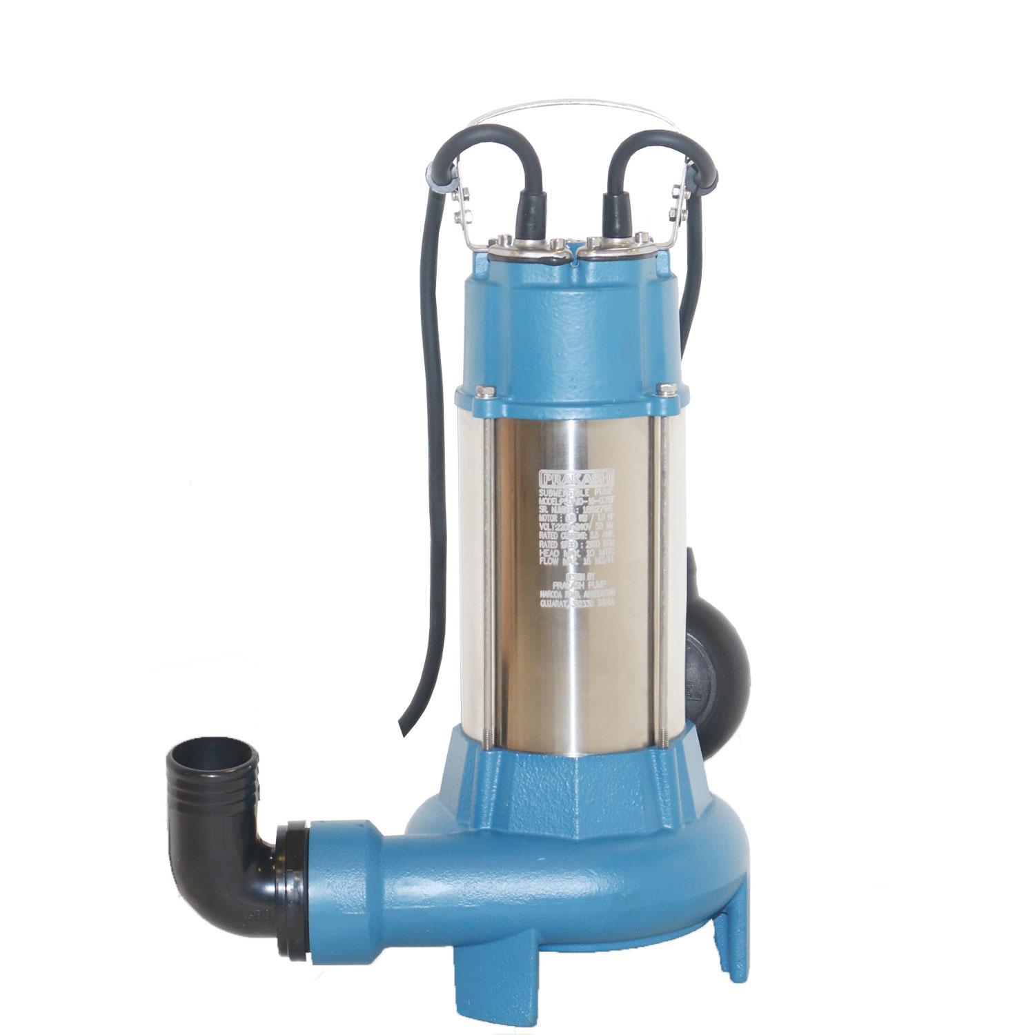 Prakash 1 HP Sewage Pump (CUTTER)PSCP10-16-0.75F